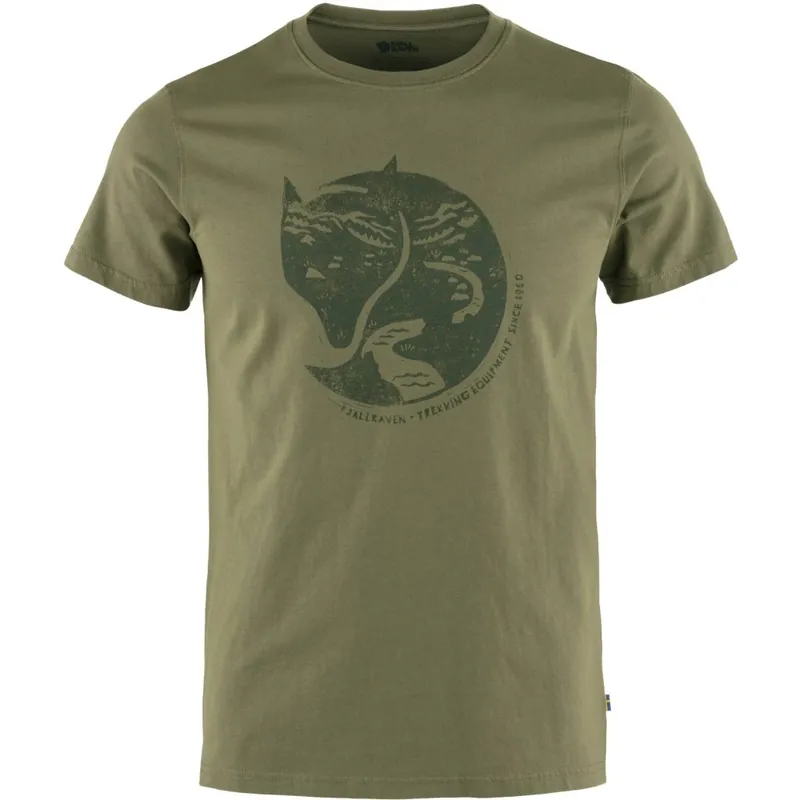 Fjällräven Arctic Fox T-Shirt Herren - laurel green Sofort Bestellen