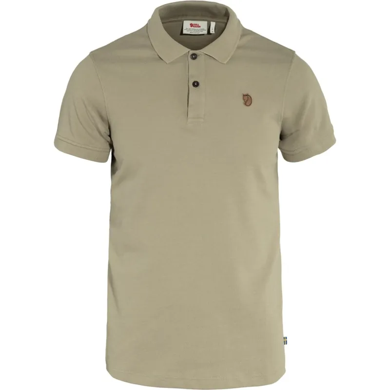 Abverkauf Fjällräven Övik Poloshirt Herren - sand stone