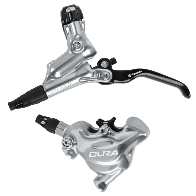 Formula Cura FM Hydraulische Scheibenbremse - Flat Mount - poliert Neu Im Sortiment