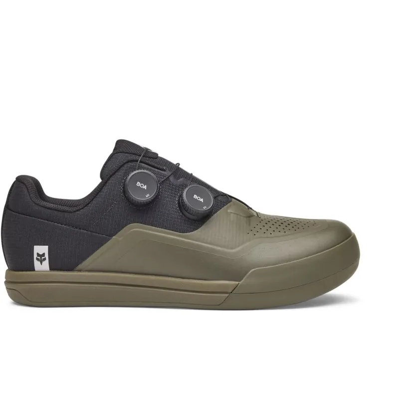 Solange Der Vorrat Reicht FOX Union BOA Cleated MTB-Schuhe - military