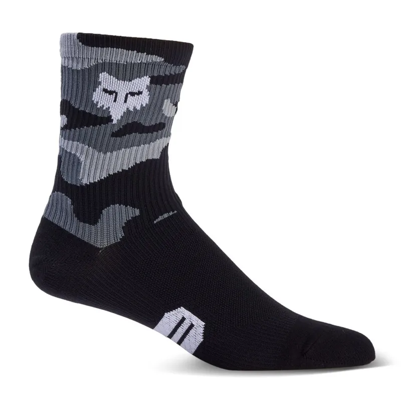 FOX Ranger 6" MTB Socken - black camo Neue Ware