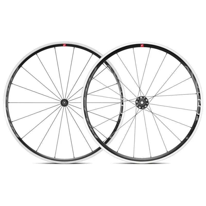 Geprüft Fulcrum Racing 6 Laufradsatz Clincher - schwarz