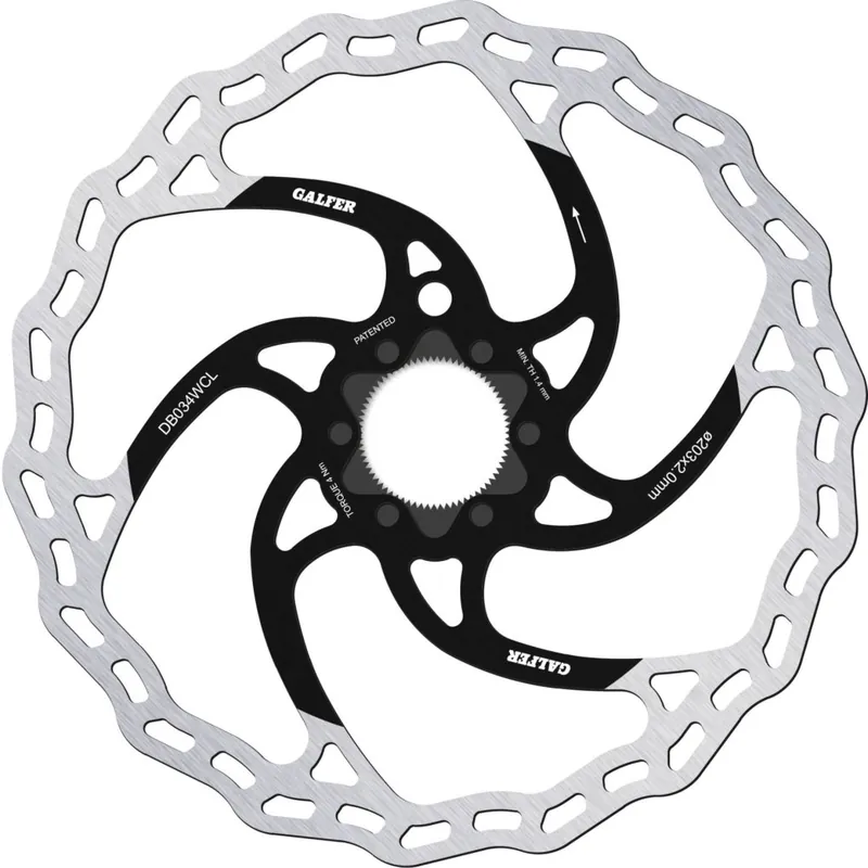 Nur Für Kurze Zeit Galfer Wave Bremsscheibe - MTB E-Bike Fixed Centerlock - 2.0mm
