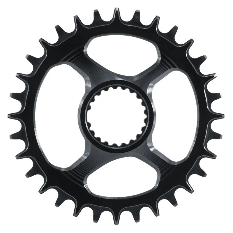 Nur Für Kurze Zeit Garbaruk MTB Kettenblatt - Direct Mount / Rund / Narrow-Wide - für Shimano XTR M9100 / MT900 - schwarz