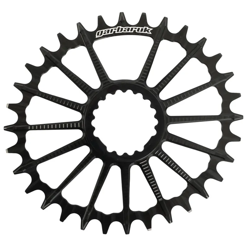 Markenware Garbaruk MTB Kettenblatt Oval Cannondale/Garbaruk Direct Mount Boost - schwarz