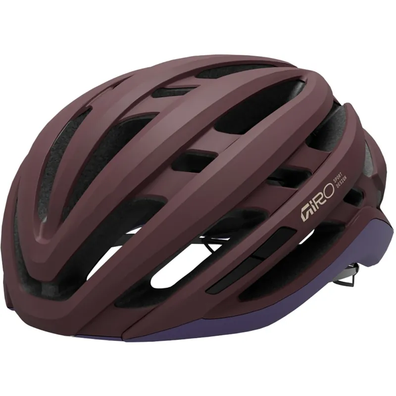Zertifiziert Giro Agilis MIPS Rennradhelm - matte dark maroon