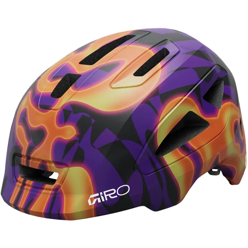 Giro Scamp II Kinderhelm - matte purple lava Bestpreis