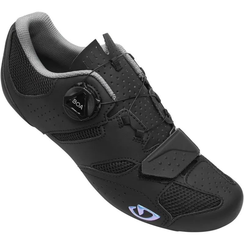 Ausverkauf Giro Savix II Rennradschuhe Damen - schwarz