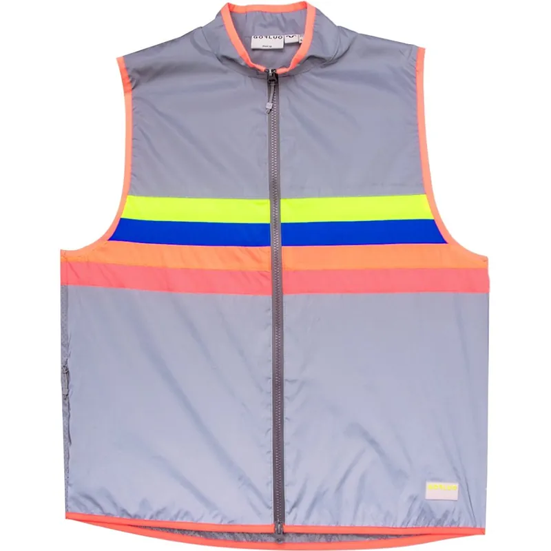 Gofluo Newyork Bodyglower Sicherheitsweste Kinder - Grey Reflective Angebot