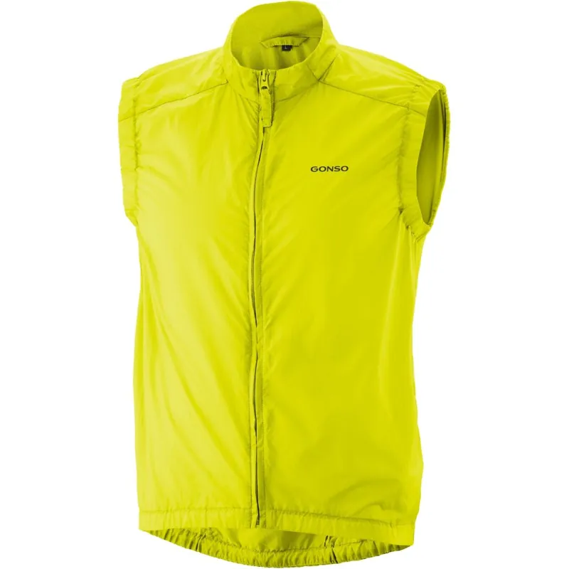Billig Gonso Adventure Windweste Herren - Safety Yellow