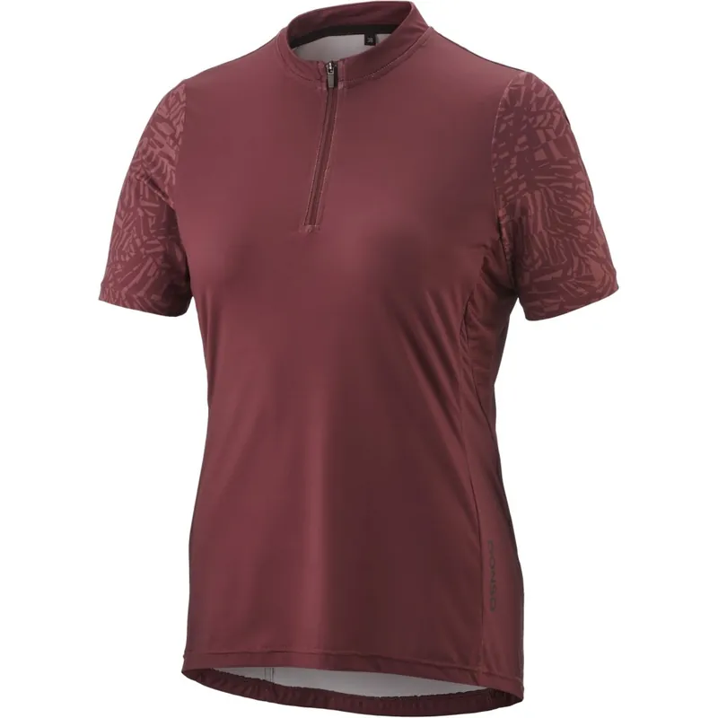 Bestpreis Gonso Adventure Halfzip Kurzarm-Radshirt Damen - Cherokee Brick