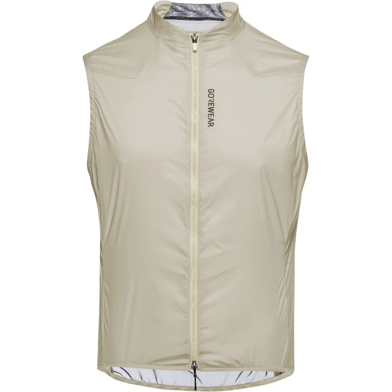 Rabatt GOREWEAR Distance Windbreaker Weste Herren - tech beige BG00