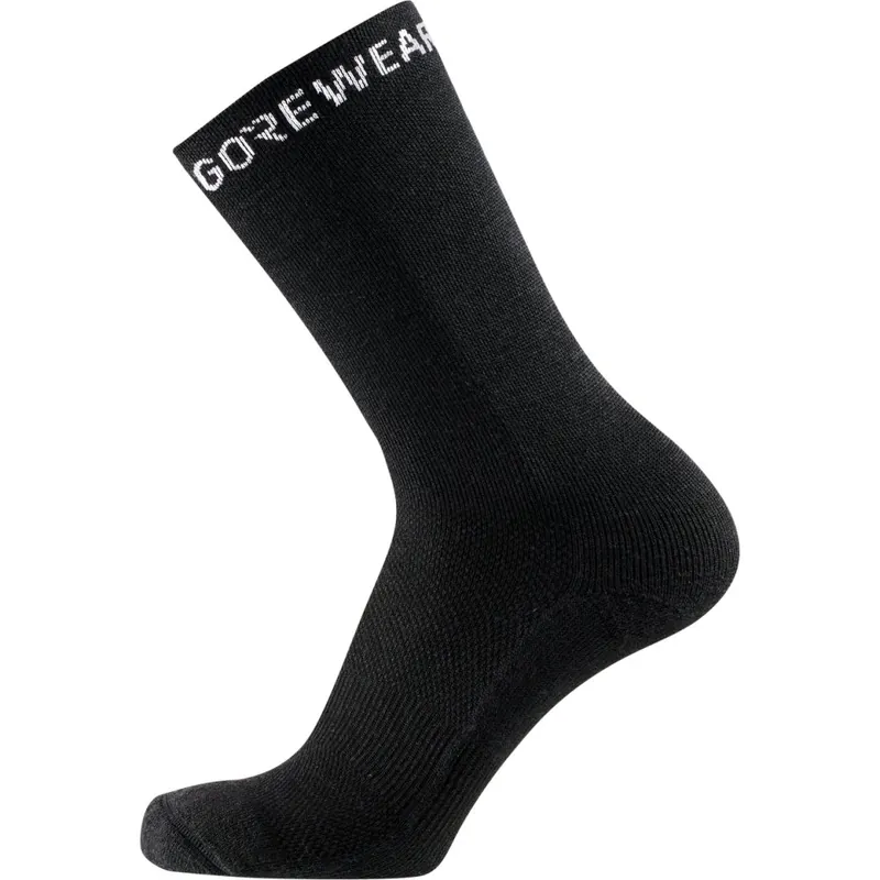 GOREWEAR Essential Thermo Socken mittellang - schwarz 9900 Highlight