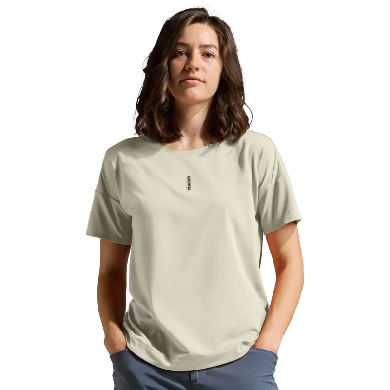 Wochenendangebot GOREWEAR Fernflow Kurzarm Shirt Damen - tech beige BG00