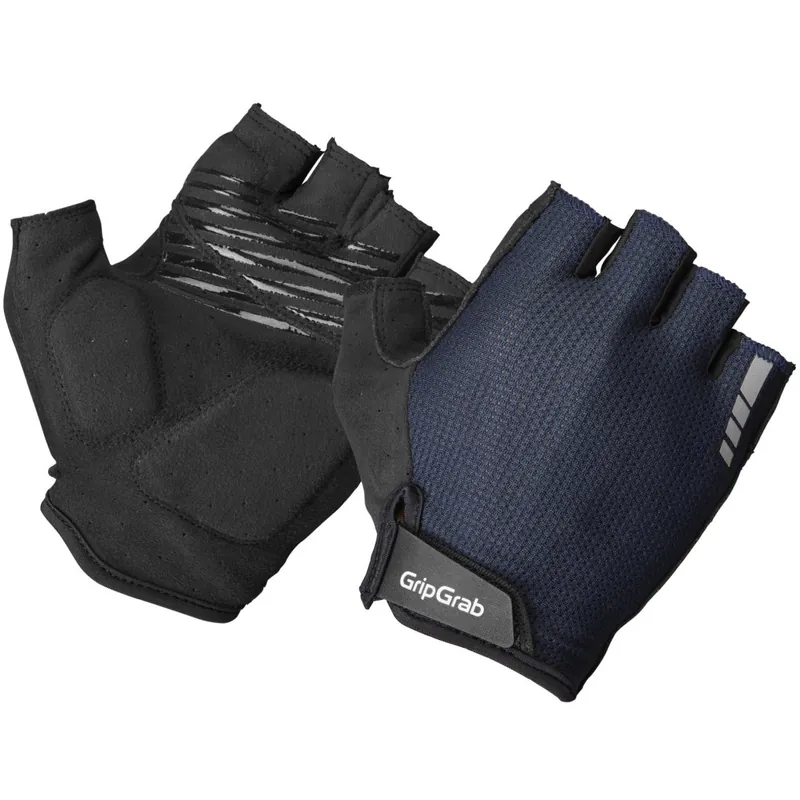 GripGrab EXPLR RC Max Padded Kurzfinger-Handschuhe - Navy Blue Top-Seller