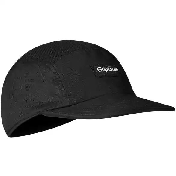 Zertifiziert GripGrab 5-Panel-Kappe - Schwarz