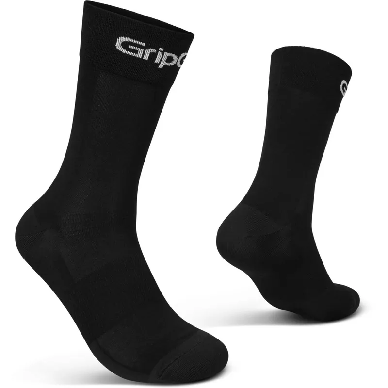 GripGrab RIDE High Cut Socken - Black Expressversand