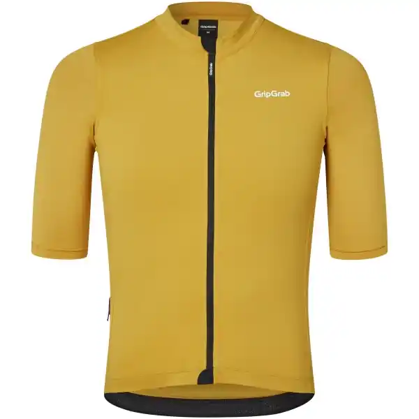Markenprodukt GripGrab RIDE Kurzarmtrikot Herren - Mustard Yellow