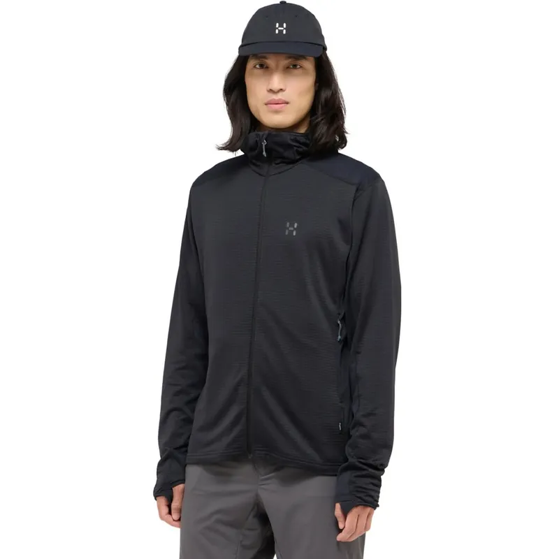 Haglöfs L.I.M Mid Multi II Hood Jacke Herren - true black 2C5 Preiswert