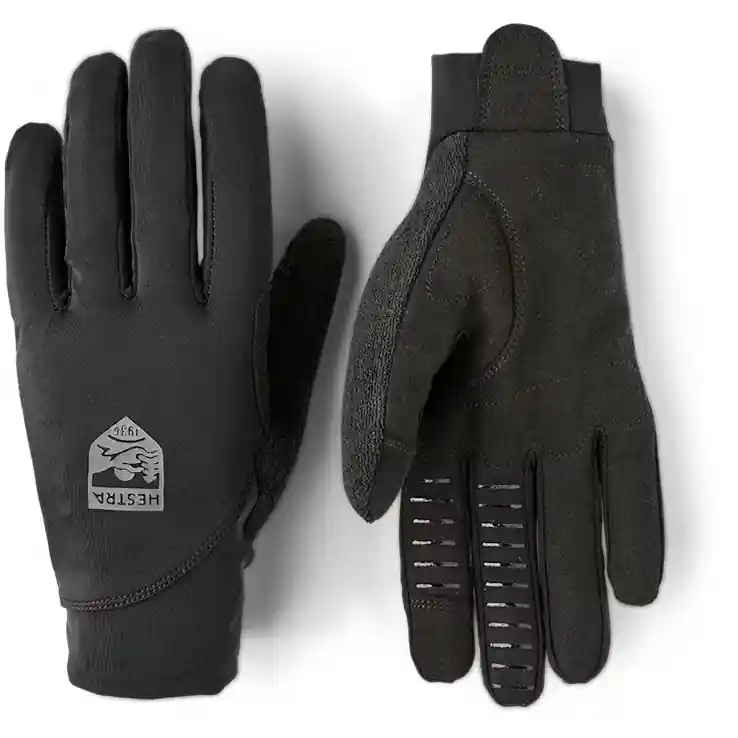 Hestra Apex Long - 5 Finger Fahrradhandschuhe - schwarz Versand Am Gleichen Tag