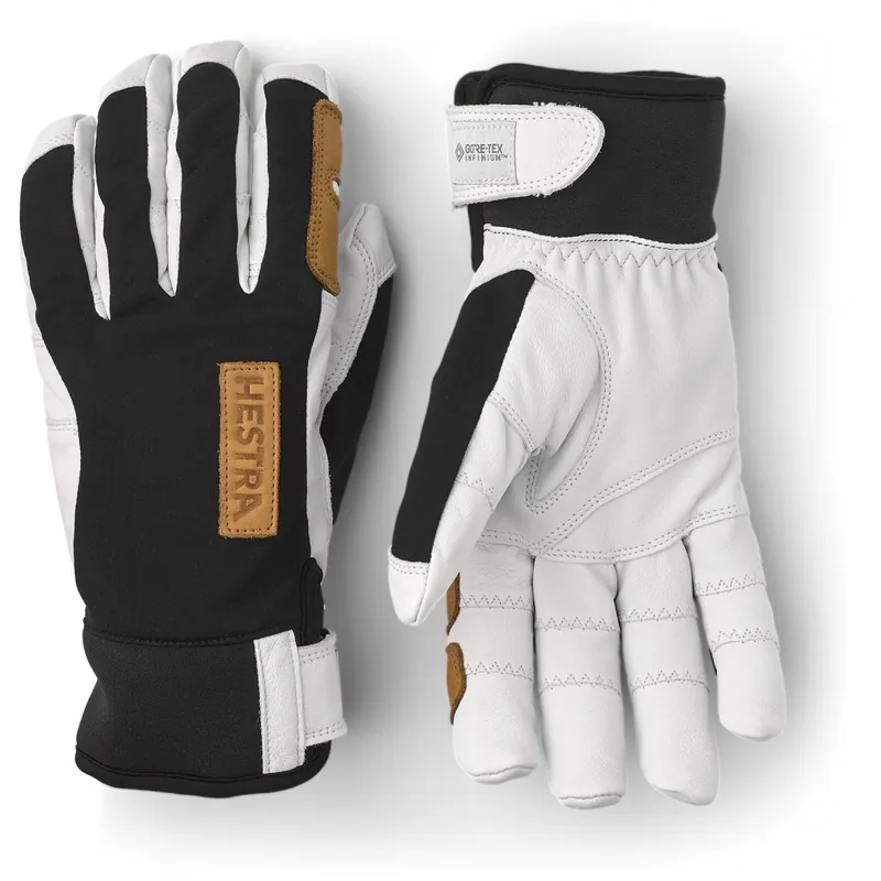 Mega-Angebot Hestra Ergo Grip Active Wool Terry - 5 Finger Outdoorhandschuhe - black/offwhite