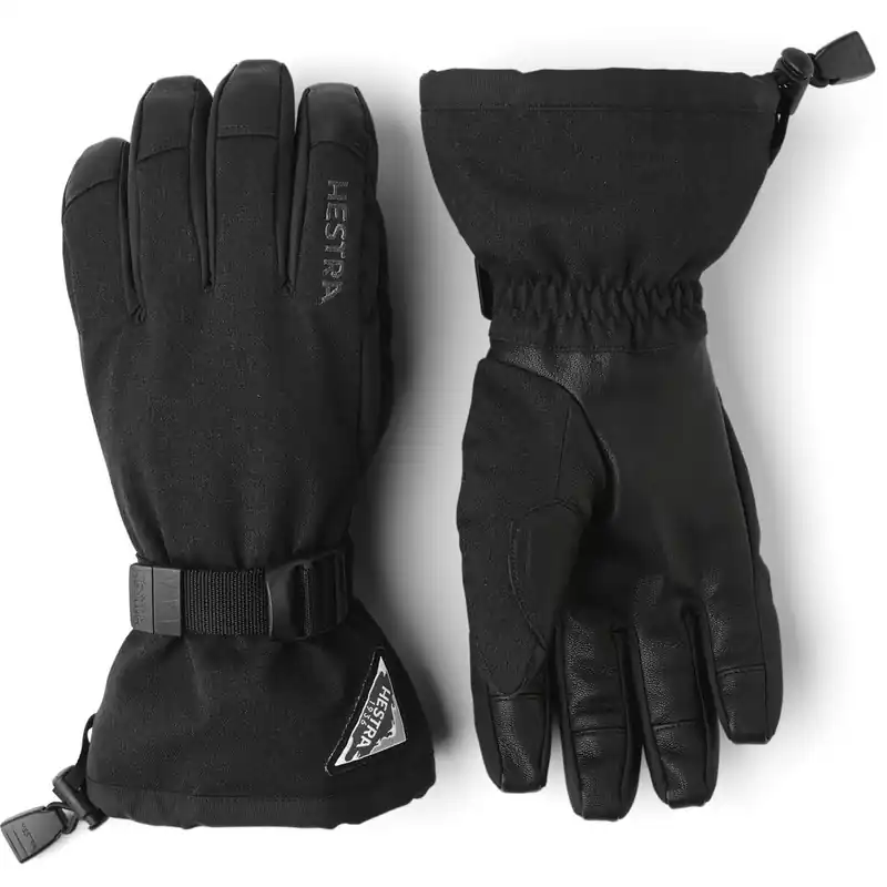 Hestra Powder Gauntlet - 5 Finger Skihandschuhe - schwarz Heißes Angebot