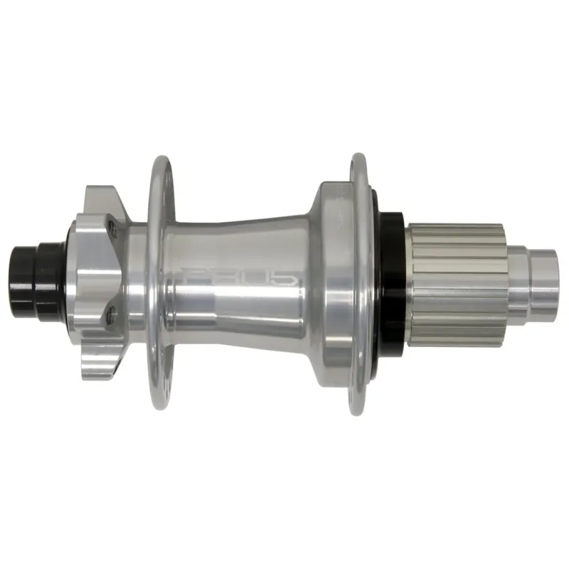 Neu Hope Pro 5 Hinterradnabe - 6-Bolt - 12x142mm Shimano Micro Spline - silber