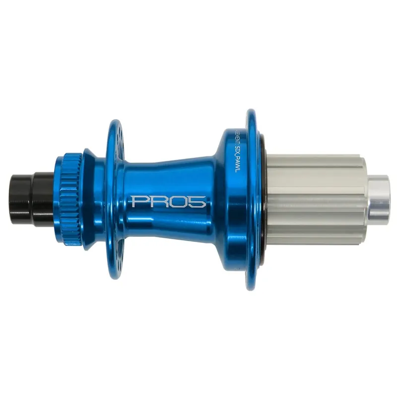 Kracherpreis Hope Pro 5 Hinterradnabe - Centerlock - 12x142mm Shimano HG - blau
