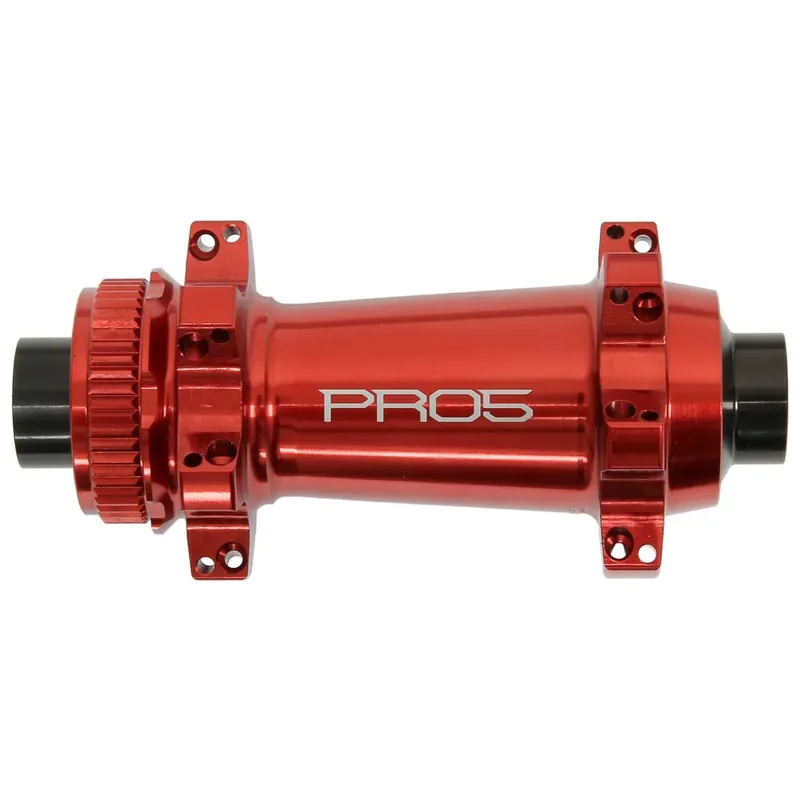 Preisknaller Hope Pro 5 Straightpull Vorderradnabe - Centerlock - 12x100mm - rot