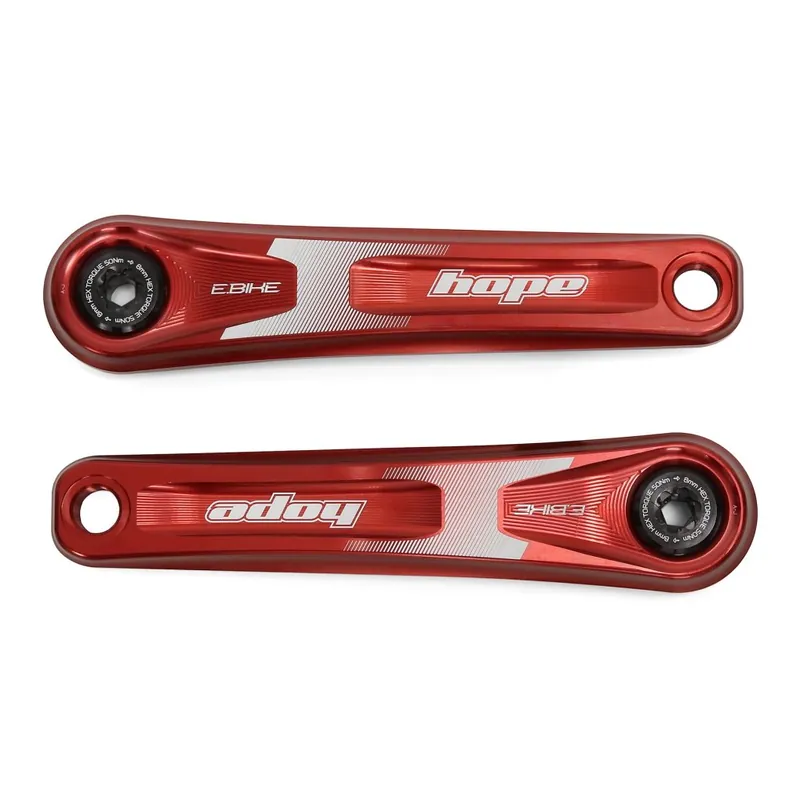 Hope E-Bike Kurbelarme für Brose / Bosch Narrow Offset - rot Nur Für Kurze Zeit