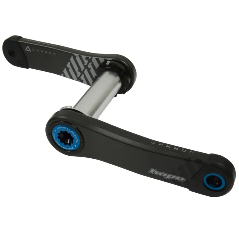 Sale Hope Carbon Kurbel - No Spider 68/73mm - blau