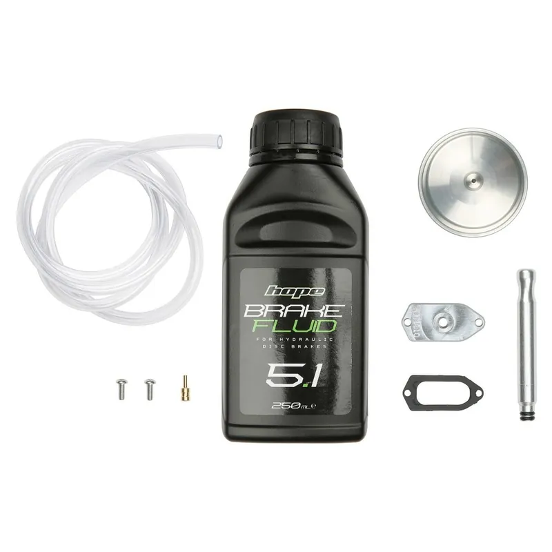 Hope Easy Entlüftungskit mit DOT 5.1 Bremsflüssigkeit - für Race/Race EVO Neue Kollektion