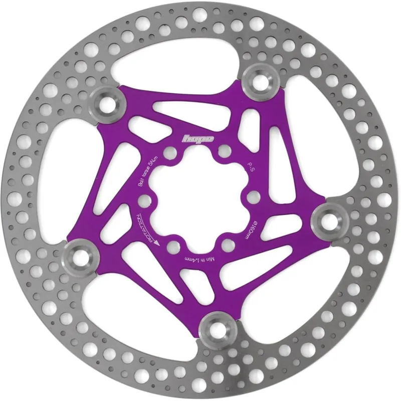 Hope Road Bremsscheibe - 160 mm - purple Wochenendangebot