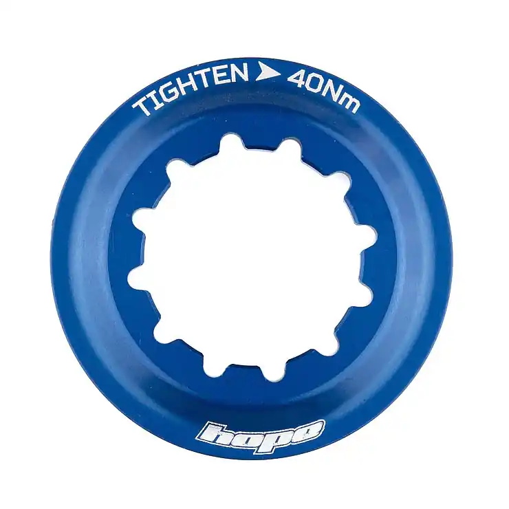 Hope Centerlock Lockring - blau Sonderaktion