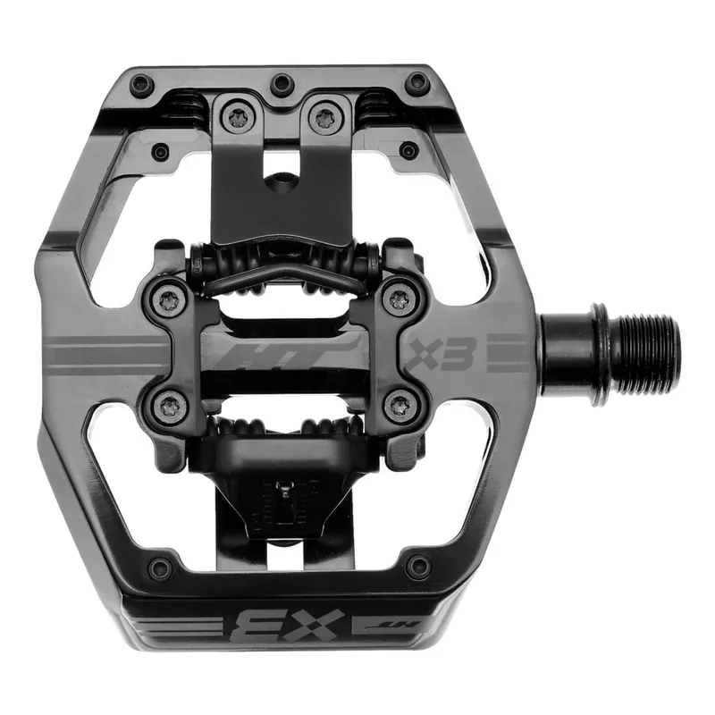 Schneller Versand HT X3 Klick-Pedale - stealth