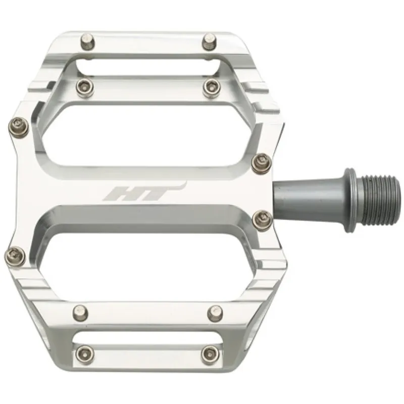 Knallerangebot HT AR09SX Plattformpedale - BMX-SX CrMo-Achse - silver