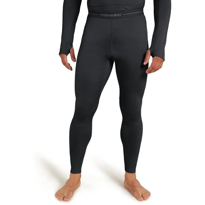 Highlight Icebreaker Merino 200 ZoneKnit™ Leggings Herren - Schwarz