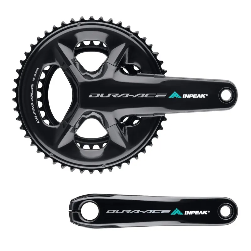 INPEAK Powercrank-E TWiN2 EVO Powermeter Kurbelgarnitur - Shimano Dura-Ace FC-R9200 - 50/34 Solange Der Vorrat Reicht