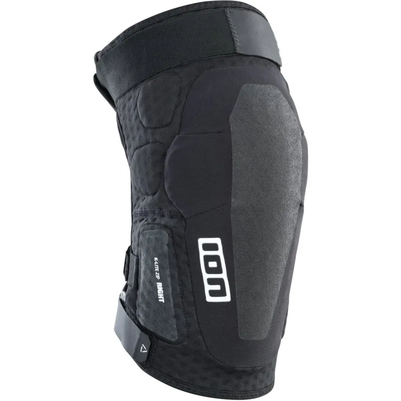 Neu ION Bike Protection K-Lite Zip Knieschoner - Schwarz