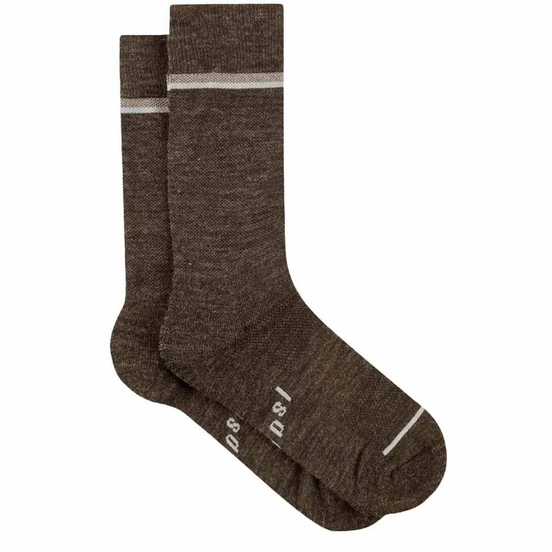 Isadore Merino Winter Radsocken - Brown Kracherpreis