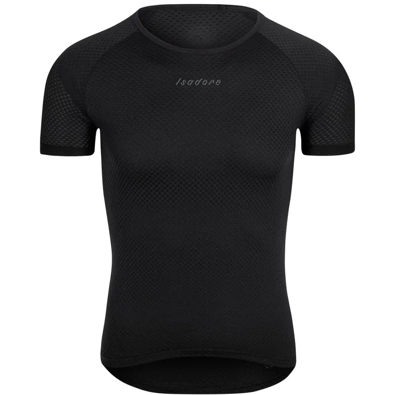 Solange Der Vorrat Reicht Isadore Alternative Kurzarm-Baselayer Herren - Schwarz