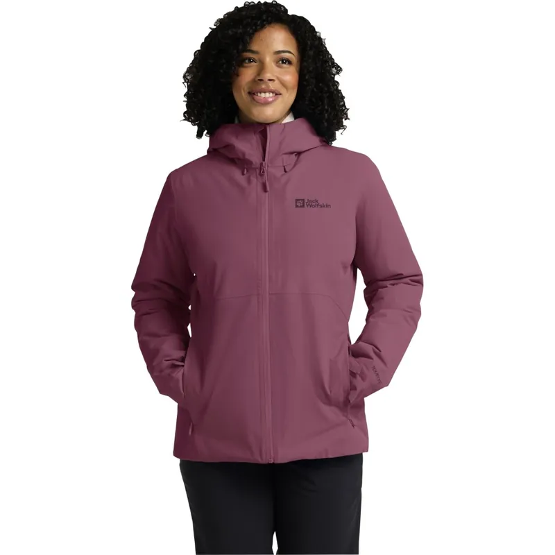 Sonderangebot Jack Wolfskin Wisper Isolierte Jacke Damen - raisin