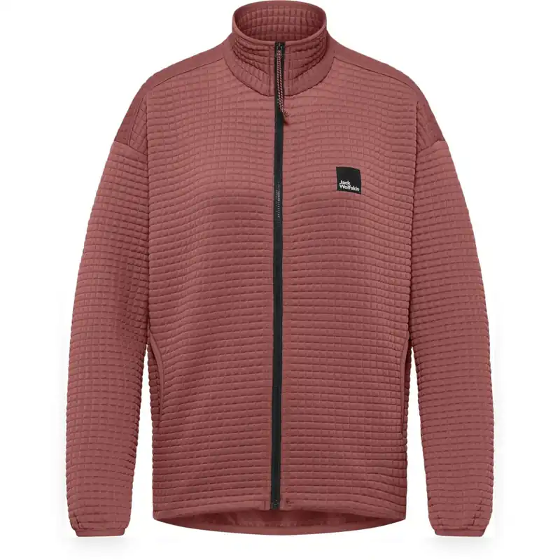 Must-Have Jack Wolfskin Mogari Fz Jacke Damen - mineral red
