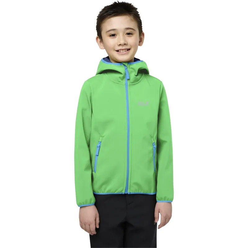 Zertifiziert Jack Wolfskin Fourwinds Jacke Kinder - lizard