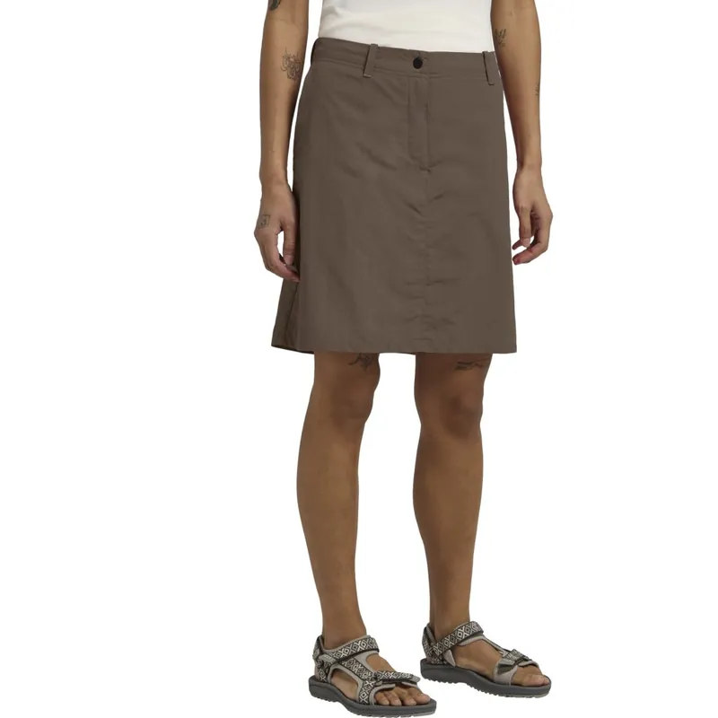 Jack Wolfskin Tihama Skort Damen - cold coffee Top-Preis