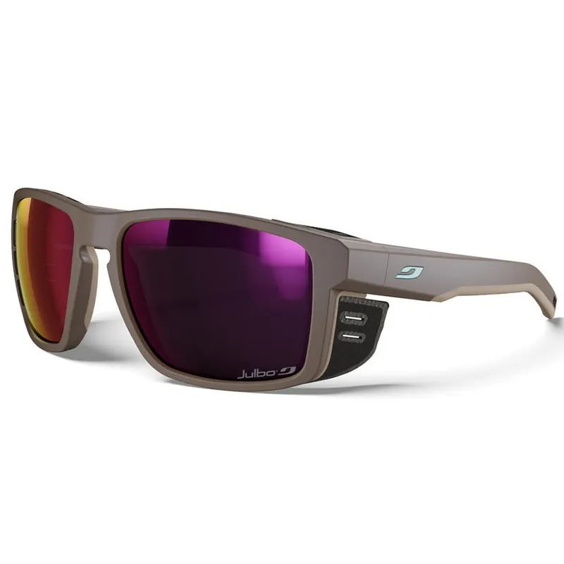 Julbo Shield Kilian Jornet Reactiv 0-4 High Contrast Brille - Darkbrown / Lightbrown - Transparent Multilayer Knallerangebot