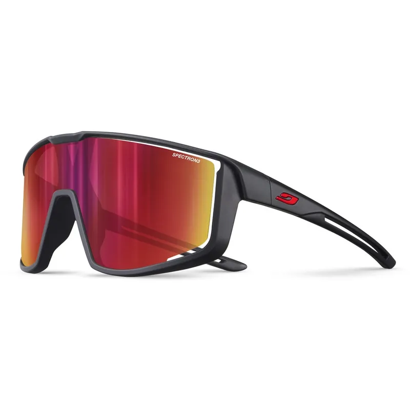 Letzte Chance Julbo Fury S Junior Spectron 3 Sonnenbrille - Black - Red Flash