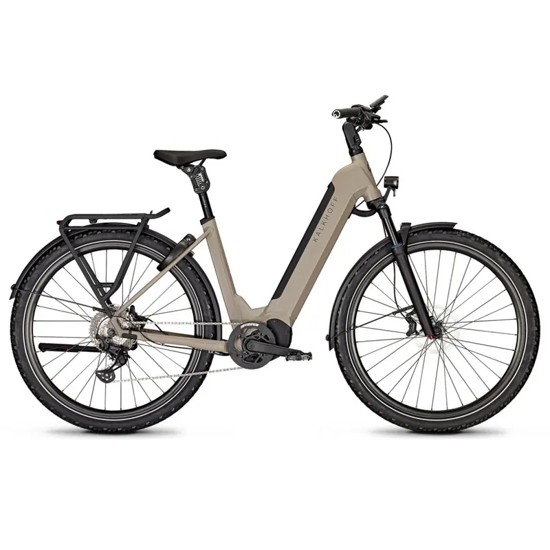 Geprüft Kalkhoff ENTICE 5.B MOVE+ Allroad - Tiefeinstieg E-Bike - 2025 - moonstonegrey matt