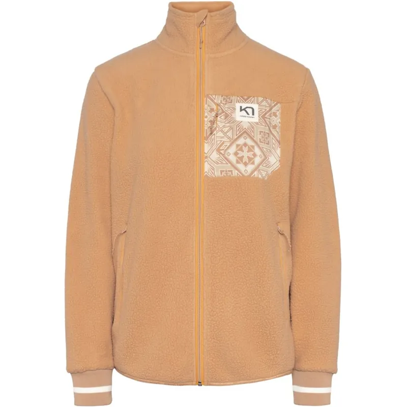 Kari Traa Rothe Midlayer Jacke Damen - cork Knallerangebot