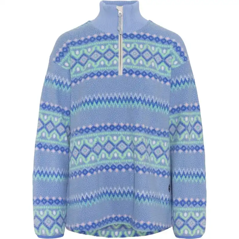 Kari Traa Ruthie Midlayer Half Zip Pullover Damen - iris Mega-Angebot